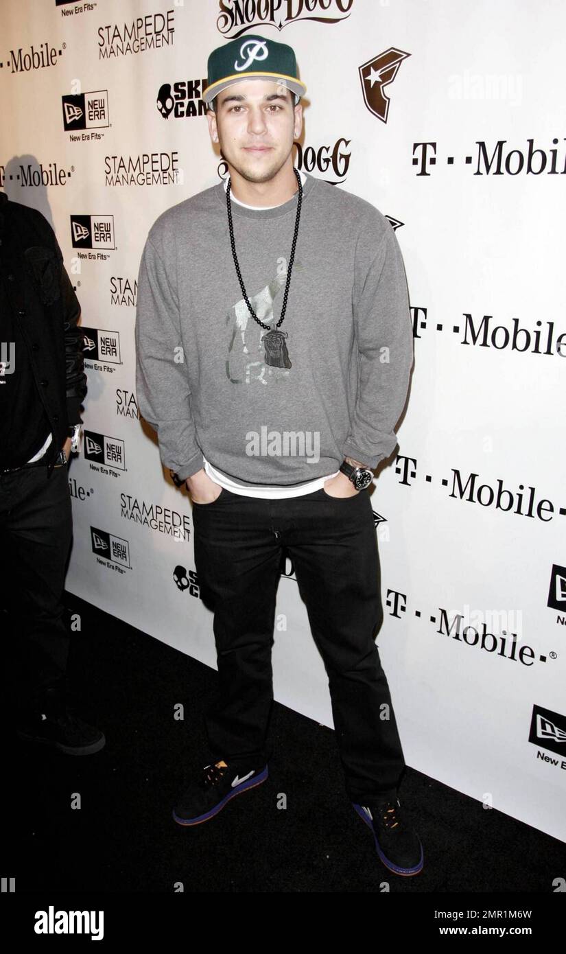 Rob Kardashian bei der berühmten Stars and Straraps Celebration im Club Vanguard. Hollywood, Kalifornien. 12/8/09. Stockfoto