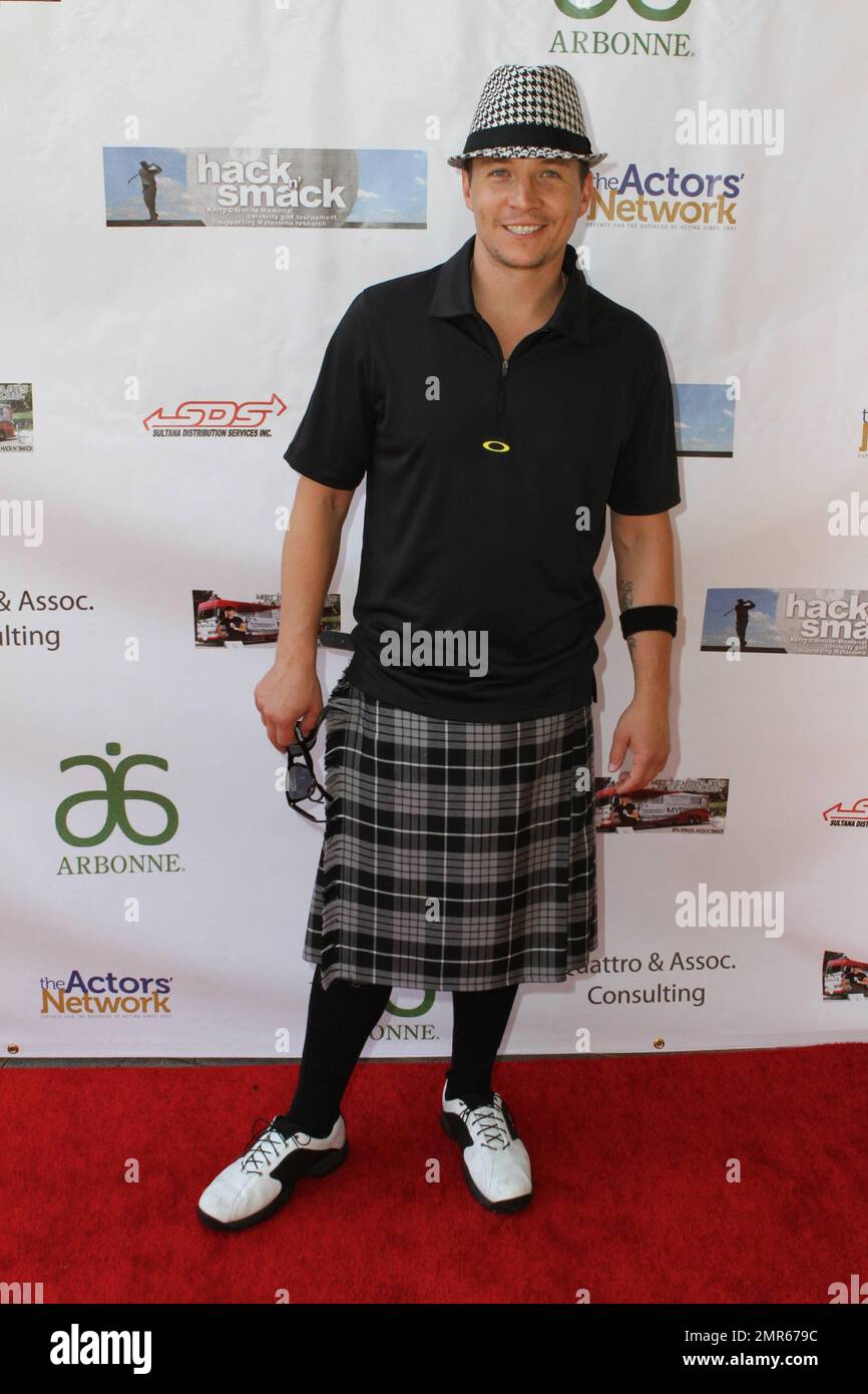 Travis Aaron Wade im 9. Jährlichen Hack n' Smack Kerry Daveline Memorial Celebrity Golf Classic im El Caballero Country Club. Los Angeles, Kalifornien. 30. April 2012 . Stockfoto