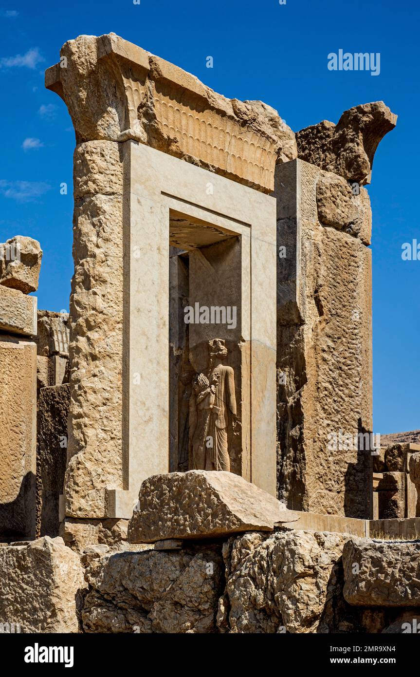 Palast von Darius, Persepolis, Persepolis, Iran, Asien Stockfoto Palast von Darius, Persepolis, Persepolis, Iran, Asien Stockfoto