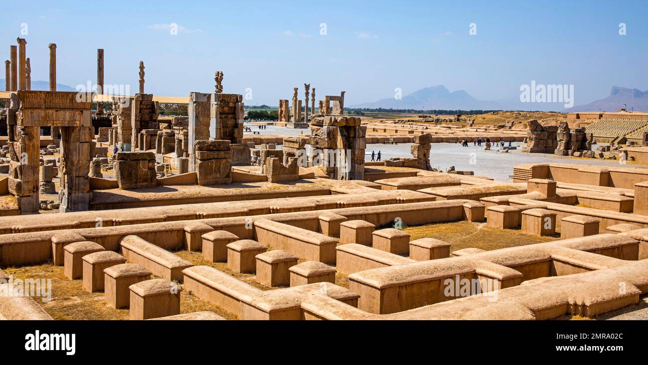 Palastruinen, Persepolis, Persepolis, Iran, Asien Stockfoto Palastruinen, Persepolis, Persepolis, Iran, Asien Stockfoto