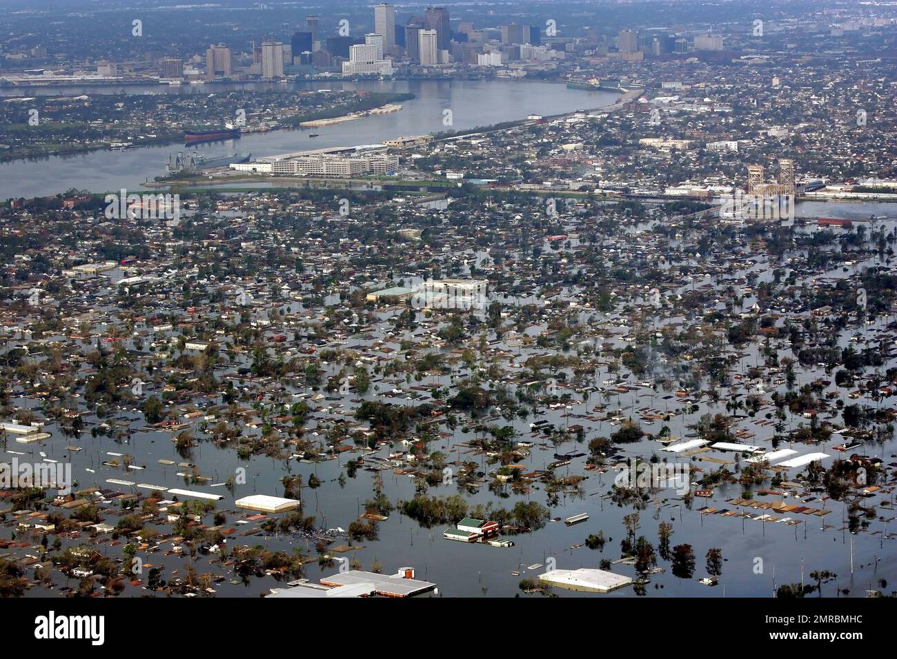 FILE - In this Aug. 30, 2005 file photo, floodwaters from Hurricane ...