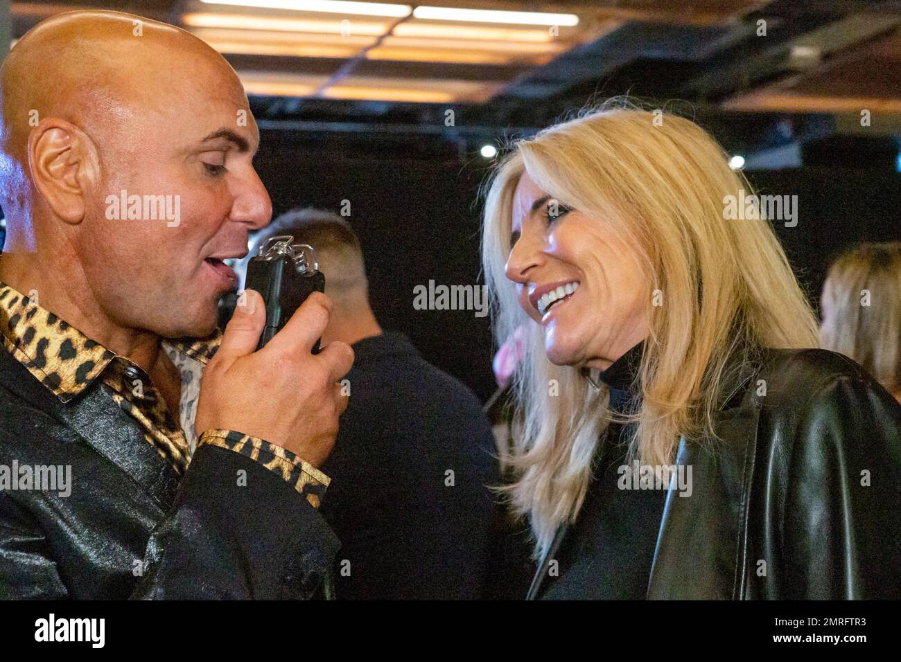 London, Großbritannien. 31. Januar 2023. Simon Gross, Michelle Collins