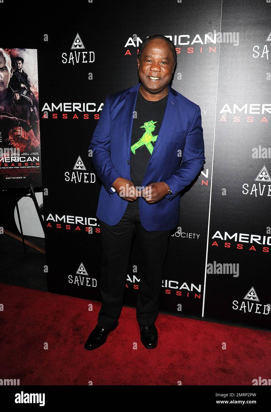 Actor Isiah Whitlock Jr. attends the special screening of "American Assassin" at the iPic Theater on Wednesday, Sept. 6, 2017, in New York. (Photo by Brad Barket/Invision/AP) Stockfoto