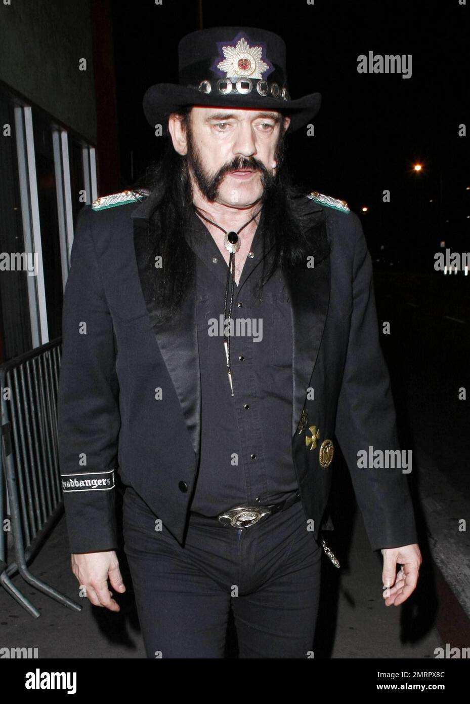 Der englische Sänger und Bassist Lemmy Kilmister (auch bekannt als Ian
