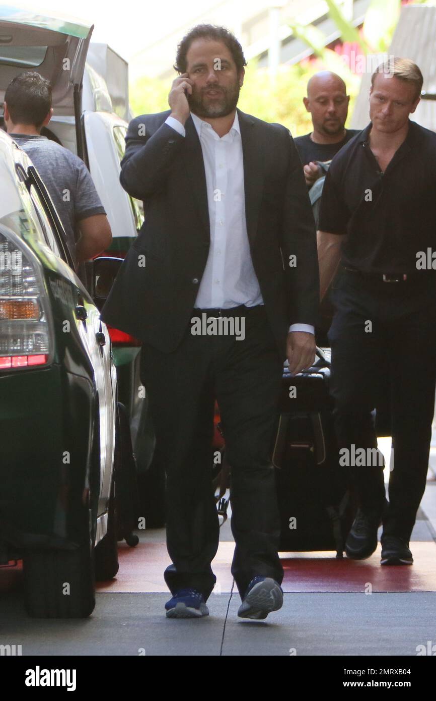 Brett Ratner kommt bei der Mariah Carey Star Zeremonie auf dem Hollywood Walk of Fame an. Los Angeles, Kalifornien. 5. August 2015. Stockfoto