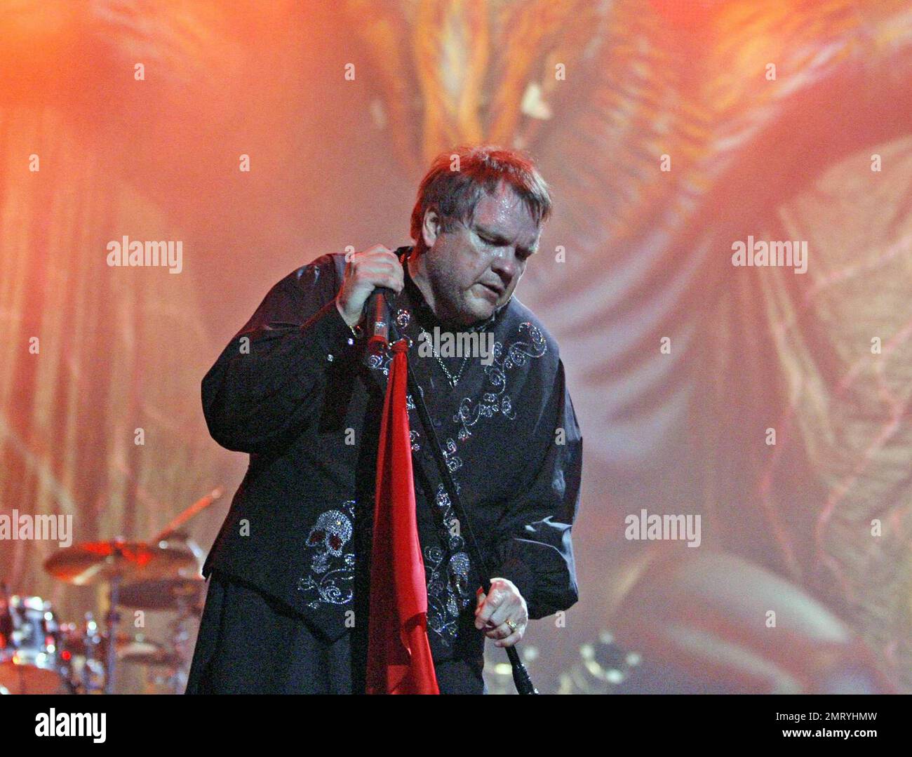 Meat Loaf (alias Michael Lee Aday) tritt in der Seminole Hard Rock Live Arena auf. Hollywood, Florida. 9/1/10. Stockfoto