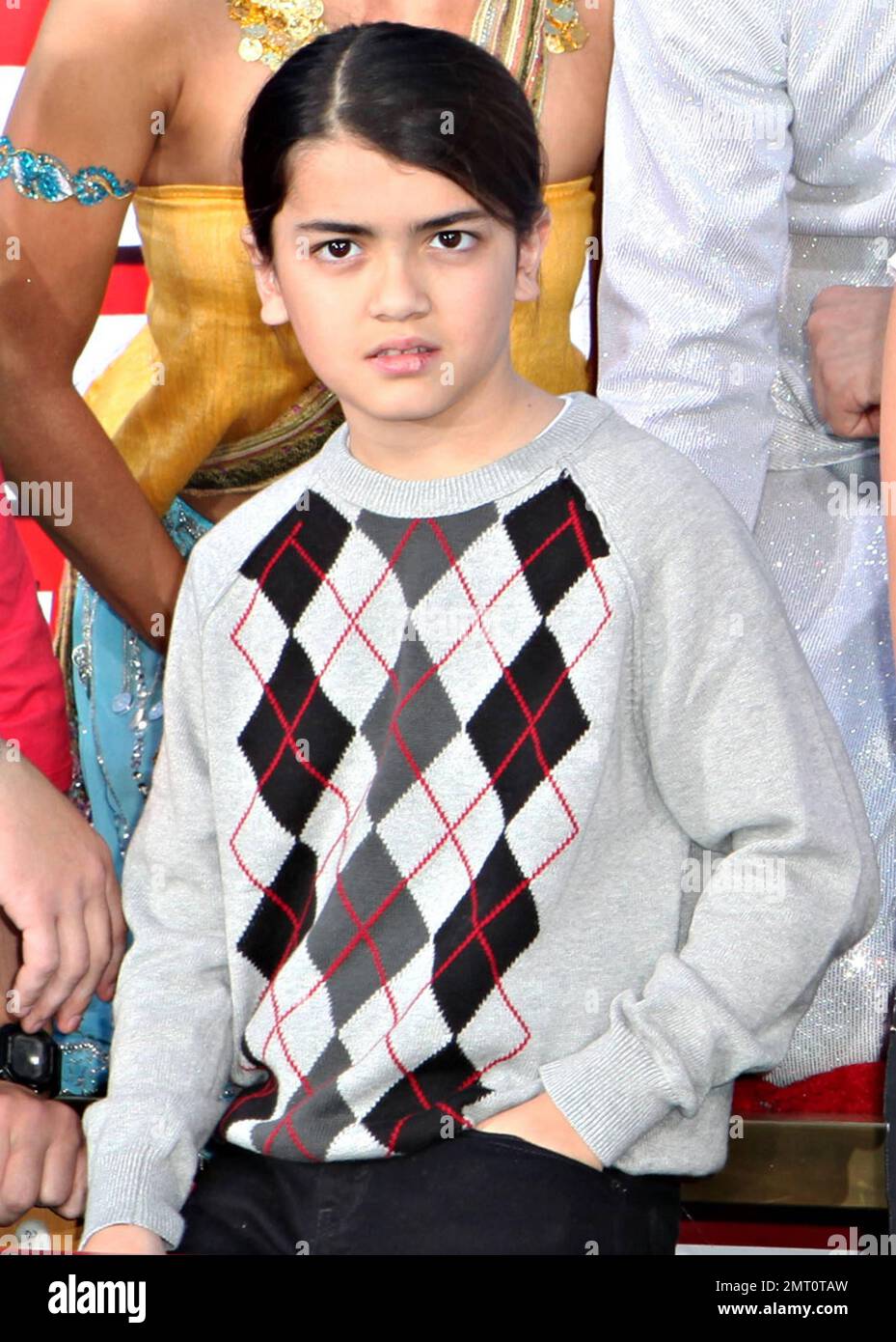 Prinz Michael, Blanket und Paris Jackson hatten die Ehre, ihren Vater