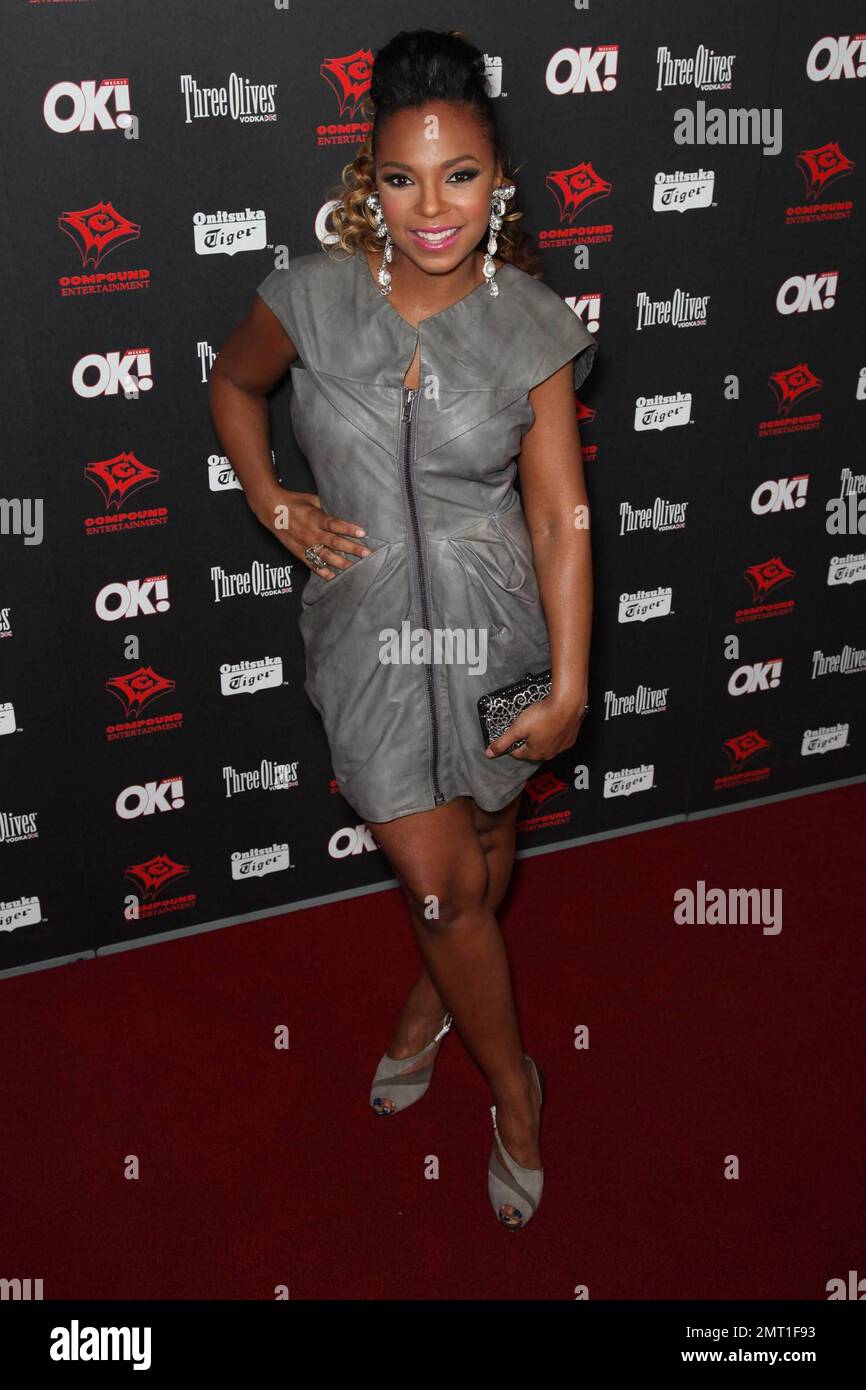 Ashanti kommt zum 3. Jährlichen Mitternachts-Grammy Brunch, der von Ne-Yo im W Hollywood Hotel & Residences veranstaltet wird. Los Angeles, Kalifornien. 1/30/10. Stockfoto