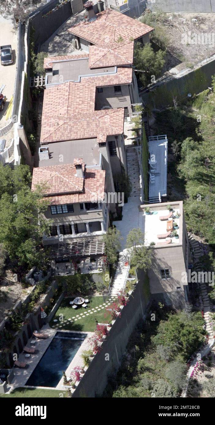 Exklusiv!! Mischa Bartons Haus mit 6 Schlafzimmern und 10 Badezimmer in Beverly Hills, ca., das sie angeblich 2005 für 7 Millionen Personen gekauft hat. 4/19/07 Stockfoto