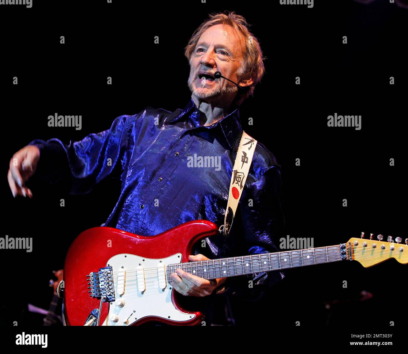 Peter Tork, Micky Dolenz und Davy Jones von den Monkees treten im Pompano Beach Amphitheater in Pompano Beach, FL auf. 6/5/11. Stockfoto