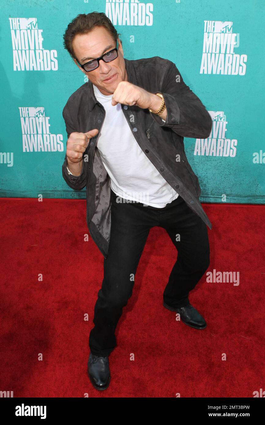 Jean Claude Van Damme bei den MTV Movie Awards 2012 im Gibson Amphitheatre. Los Angeles, Kalifornien. 3. Juni 2012 . Stockfoto