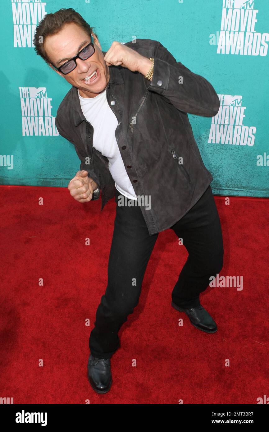 Jean Claude Van Damme bei den MTV Movie Awards 2012 im Gibson Amphitheatre. Los Angeles, Kalifornien. 3. Juni 2012 . Stockfoto