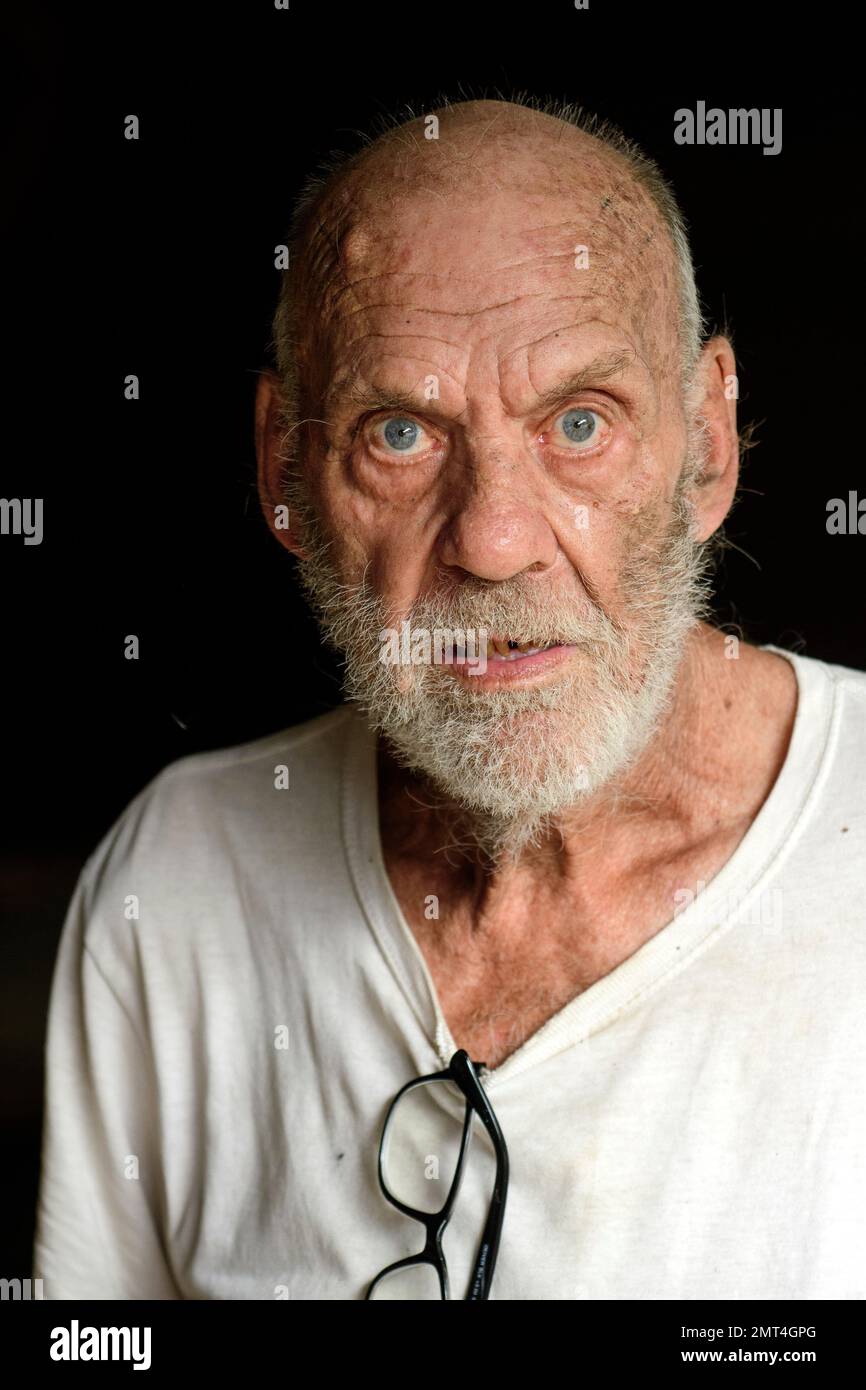 USA, tiefer Süden, Louisiana, St. Martinville, Eddy Greig, Holzschnitzer *** NUR REDAKTIONELLE VERWENDUNG *** Stockfoto