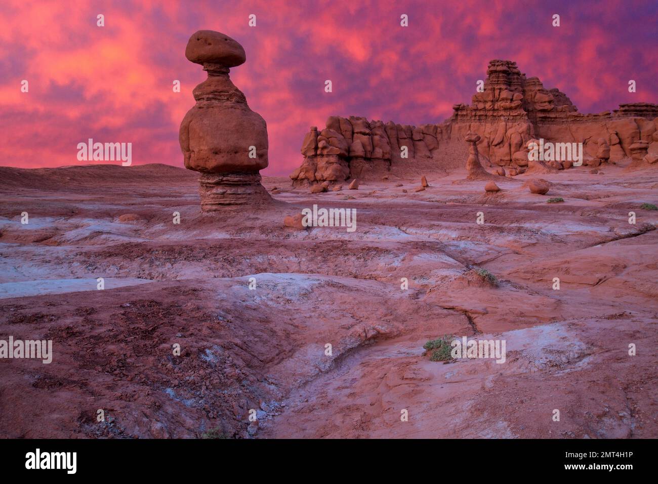 USA, Utah, Südwesten, Colorado Plateau, Emery County, Goblin Valley State Park Stockfoto