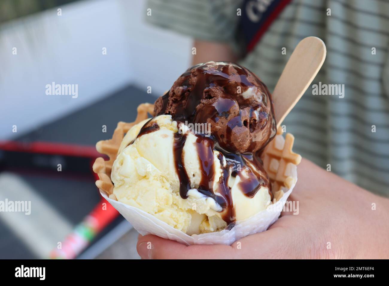 Ice Cream Stockfoto