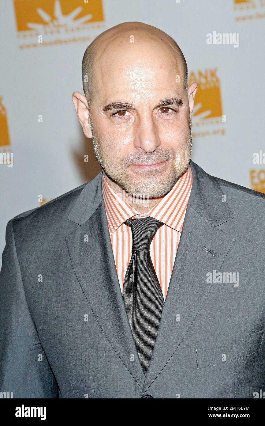 Schauspieler Stanley Tucci bei der Food Bank für das jährliche Can-Do Awards-Dinner 5. in New York City am Pier 60 in New York, NY. 4. 7. 08. Stockfoto