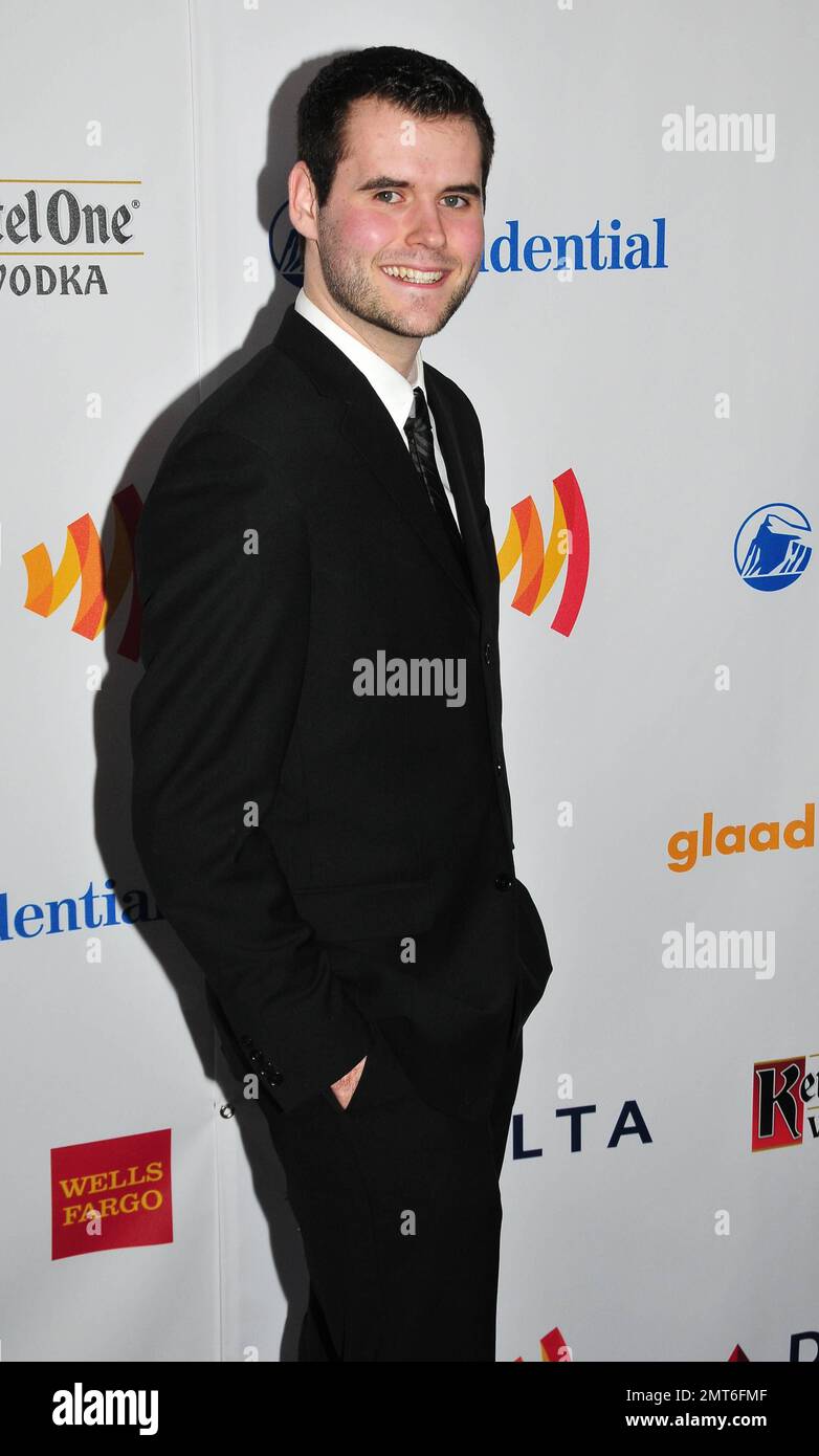 Zach Wahls bei den jährlichen GLAAD Media Awards 23., die von Ketel One & Wells Fargo im Marriott Marquis Theatre verliehen werden. New York, New York, 24. März 2012. Stockfoto