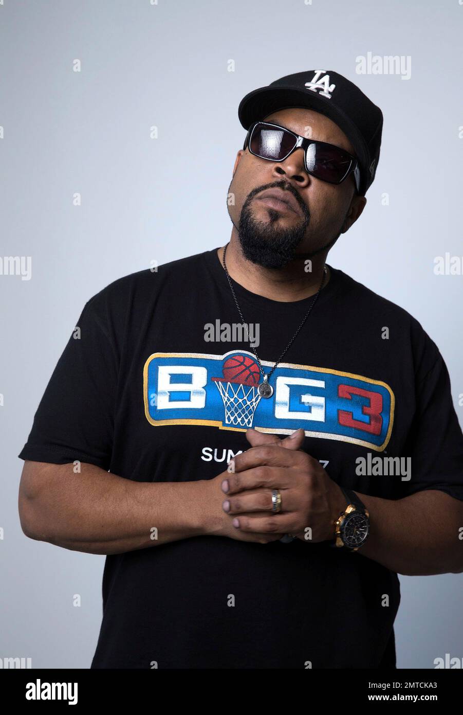 In this June 20, 2017 photo, rapper and actor Ice Cube poses for a