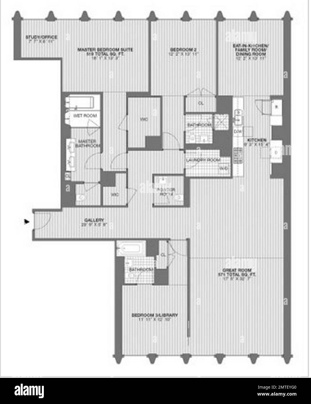 Der lateinamerikanische Popstar Ricky Martin hat angeblich eine $7 Millionen Dollar teure Wohnung in New York City gekauft. Die neu gebaute, nie bewohnte Ferienwohnung im neuen Ian Schraeger Projekt 40 Bond bietet 5-Sterne-Hotelservices und Annehmlichkeiten und wurde von der preisgekrönten Architekturfirma Herzog & de Meuron entworfen. Das 3-Bett- und 3 1/2-Badezimmer-Appartement befindet sich in SoHo und ist 2.637 Quadratmeter groß. Mit 11 m hohen Decken, einer Damentoilette, einer Galerie, einem Familienzimmer und einem privaten Arbeitszimmer. 5/8/07. Alle Stockfoto