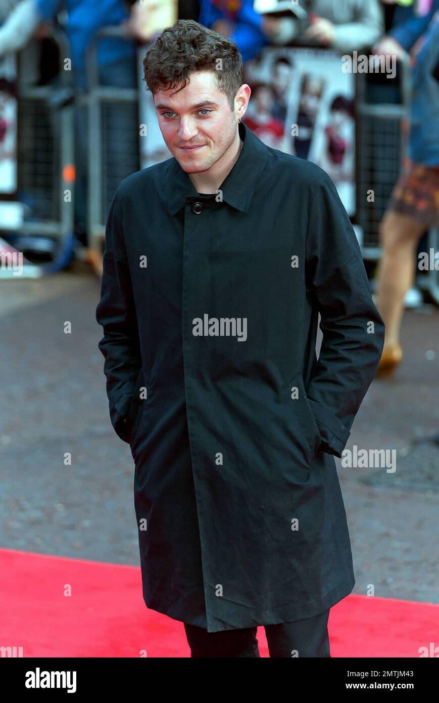 Matthew Horne tritt auf der europäischen Premiere von „Scott Pilgrim vs the World“ auf dem Empire Cinema Leicester Square auf. London, Großbritannien. 08/18/10. Stockfoto