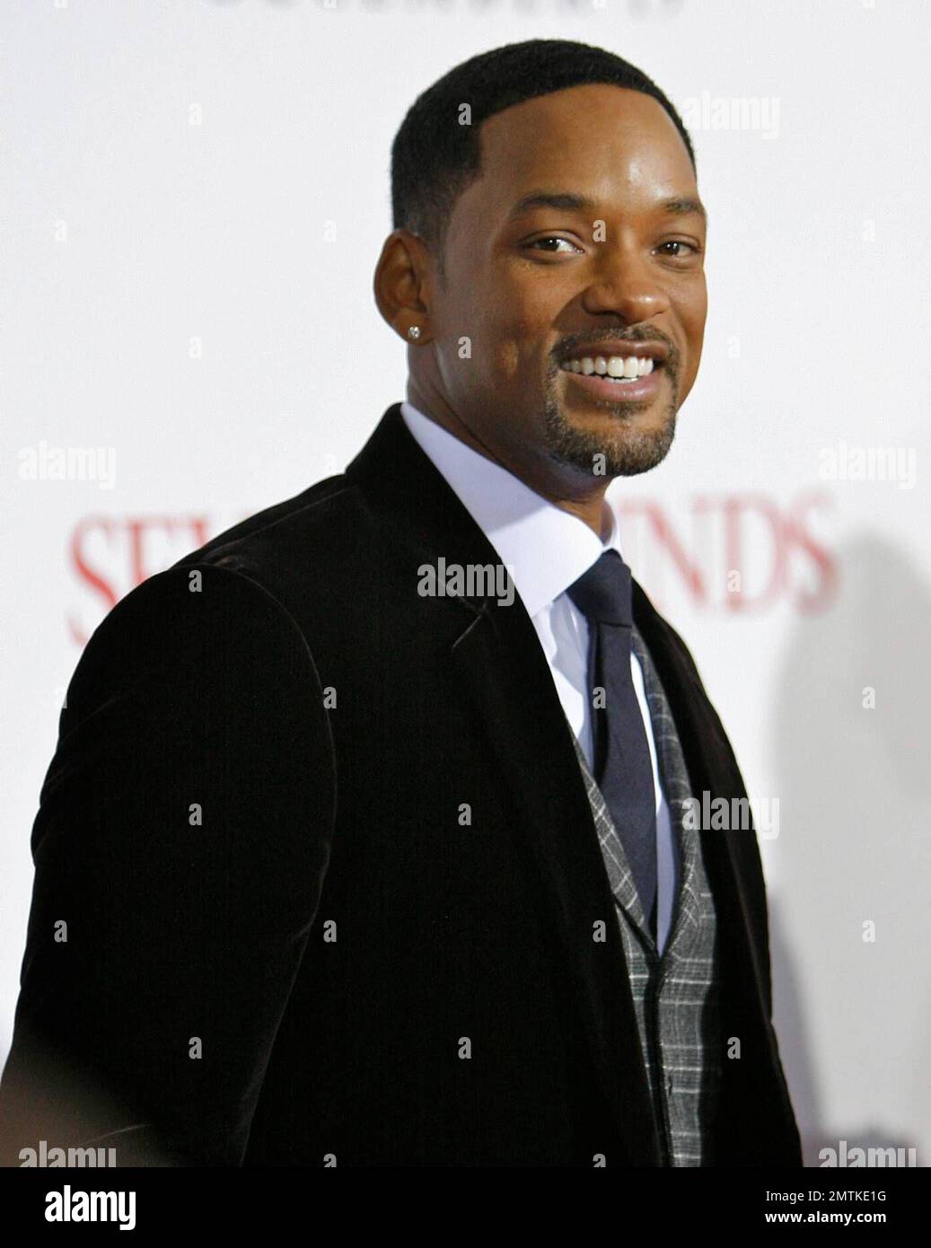 Will Smith kommt zur Premiere von Seven Pounds in Mann's Village in Westwood, Kalifornien. 12/16/08. Stockfoto