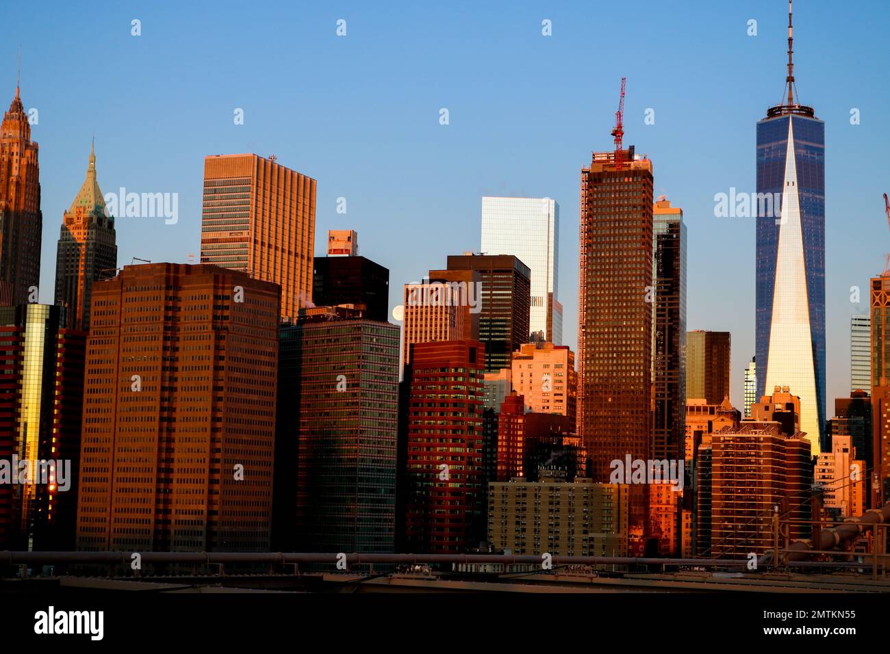 NYC-Morgen Stockfoto