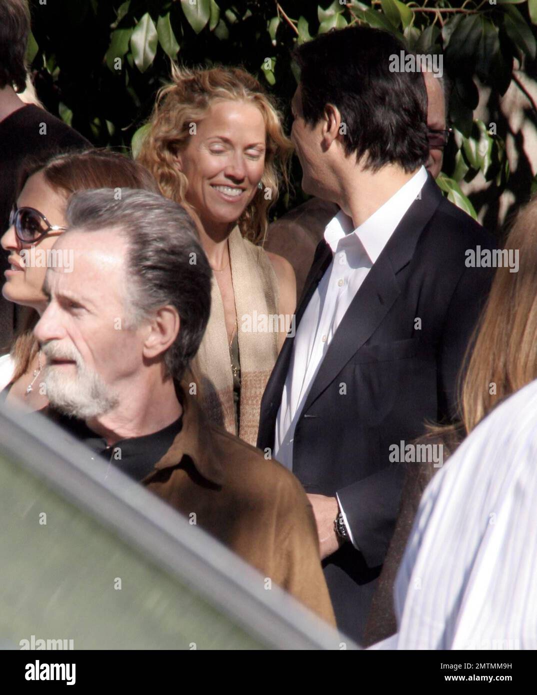 Sheryl Crow geht auf eine vor-Oscars-Party in Beverly Hills, Kalifornien. Als Mexikaner mit Poncho. 2/24/07 Stockfoto