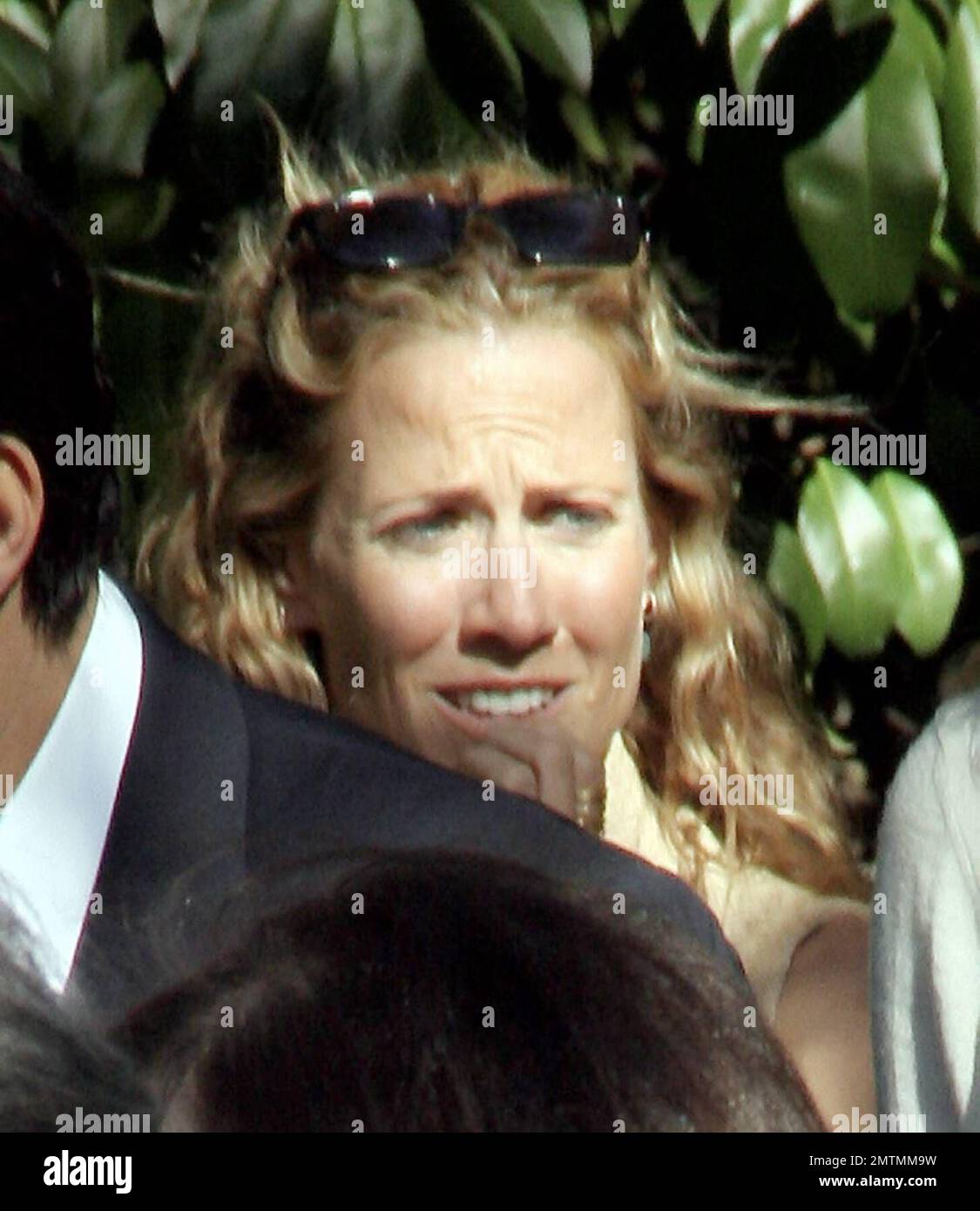 Sheryl Crow geht auf eine vor-Oscars-Party in Beverly Hills, Kalifornien. Als Mexikaner mit Poncho. 2/24/07 Stockfoto