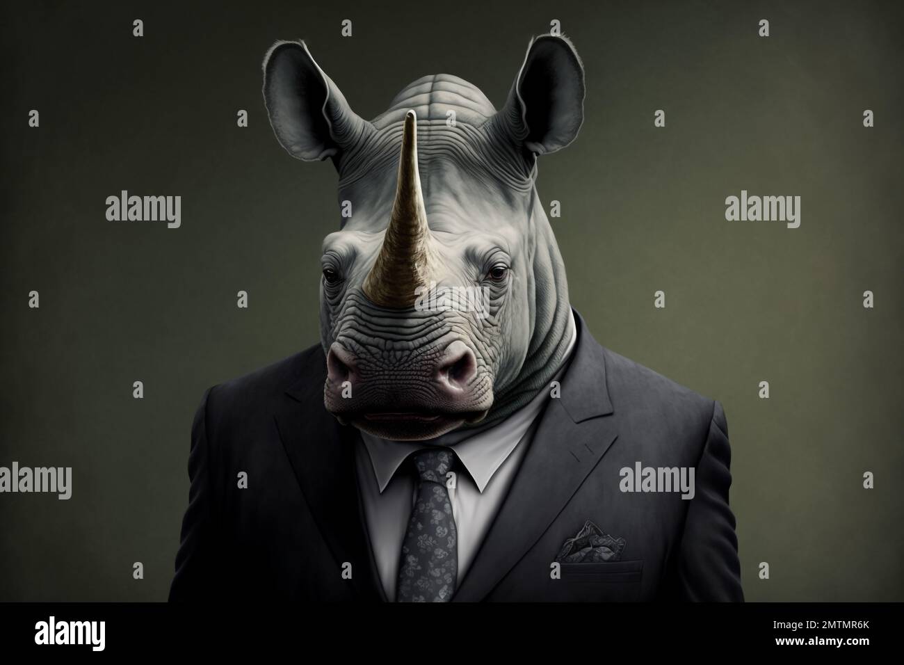 Eine durch künstliche Intelligenz erzeugte Illustration einer Person