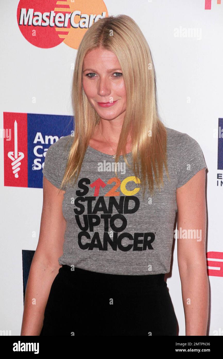 Gwyneth Paltrow bei den Hollywood Unites für den Biennial Stand Up to Cancer 4. (SU2C), ein Programm der Entertainment Industry Foundation (EIF) im Dolby Theatre in Hollywood, Kalifornien. 5. September 2014. Stockfoto
