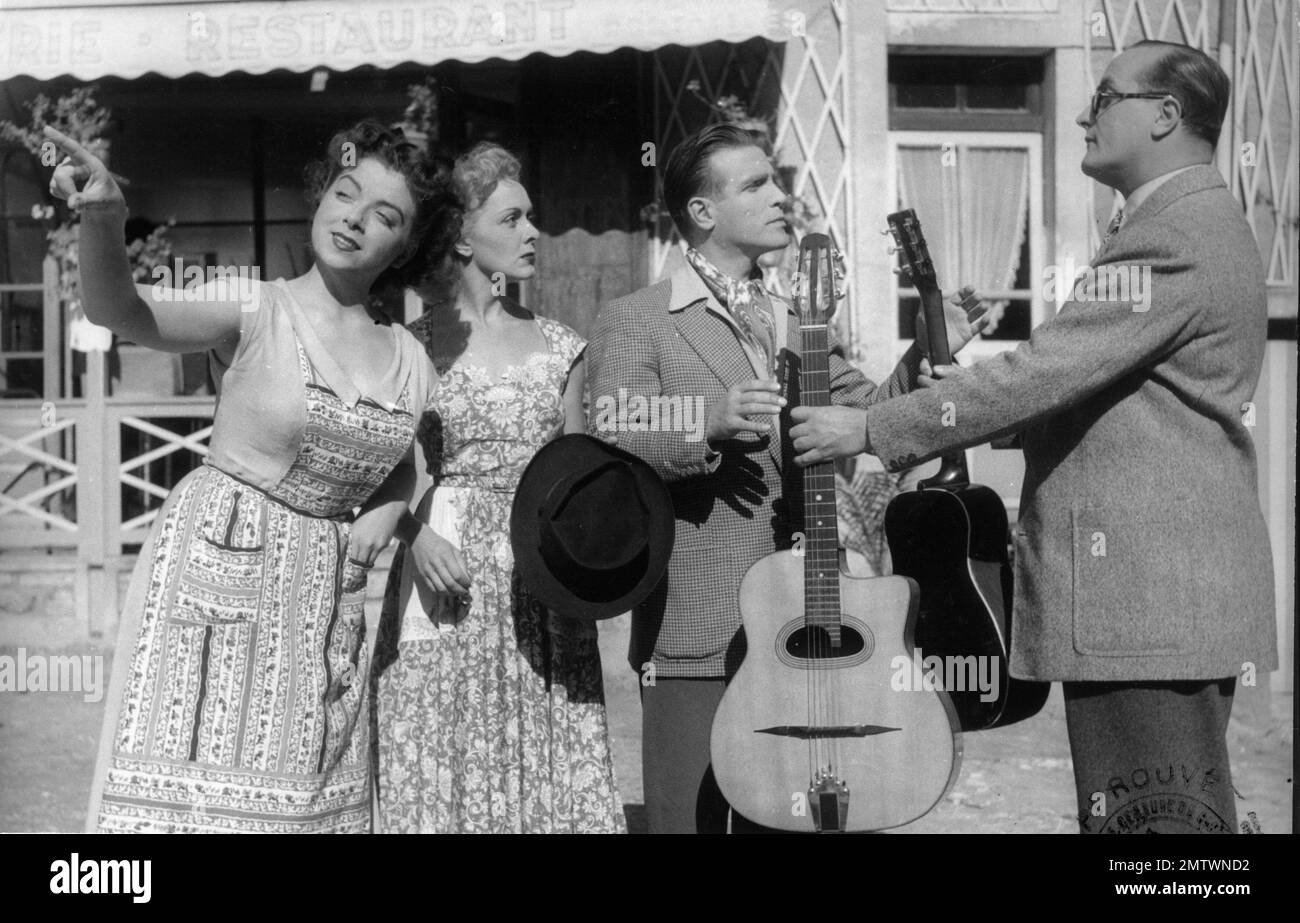 Folie douce Sweet Madness Jahr 1951 - Frankreich Marthe Mercadier , Pierre-Louis, Michel Nastorg Direktor: Jean-Paul Paulin Stockfoto