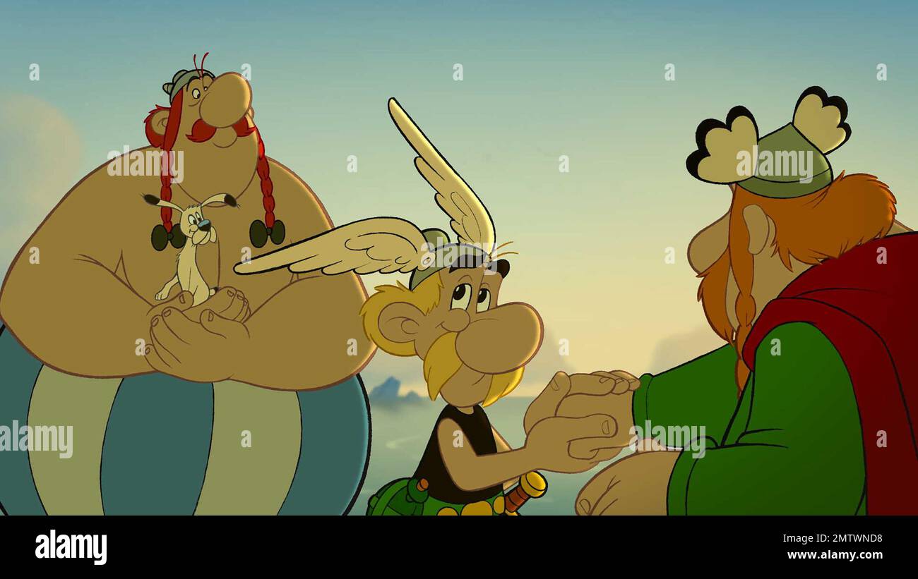 Astérix et les Vikings Asterix und die Wikinger Jahr 2006 Frankreich/Dänemark Direktor: Stefan Fjeldmark, Jesper Møller Animation Stockfoto