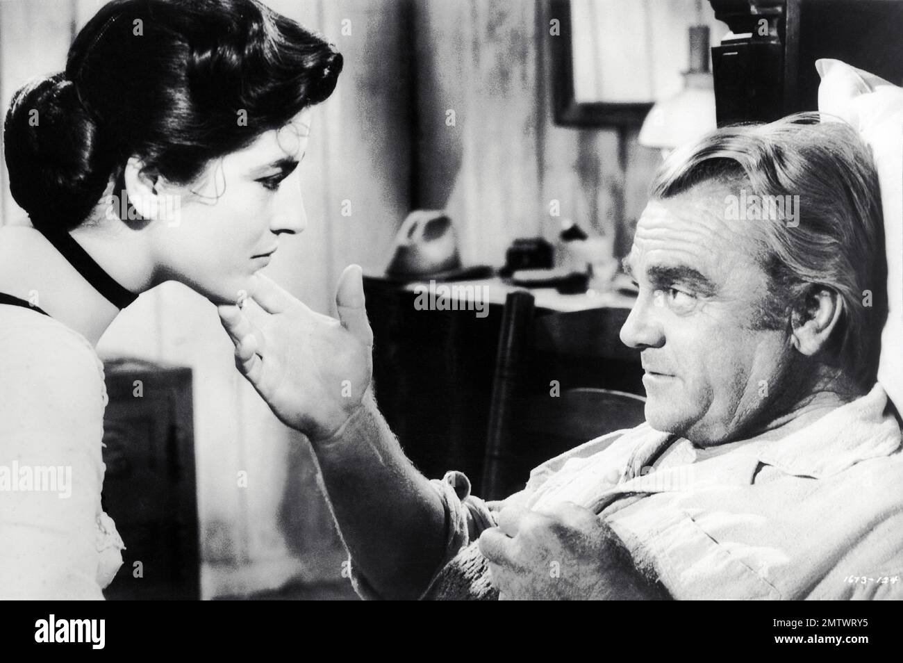 Tribut an ein Bad man Year : 1956 USA Regisseur : Robert Wise Irene Papas, James Cagney Stockfoto