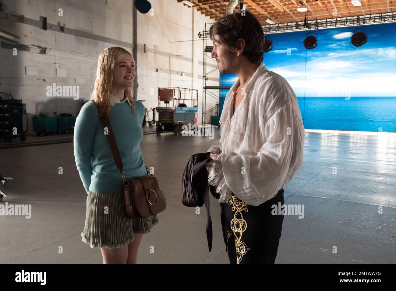 A Rainy Day in New York Year : 2019 USA Regisseur : Woody Allen Elle Fanning, Diego Luna Stockfoto