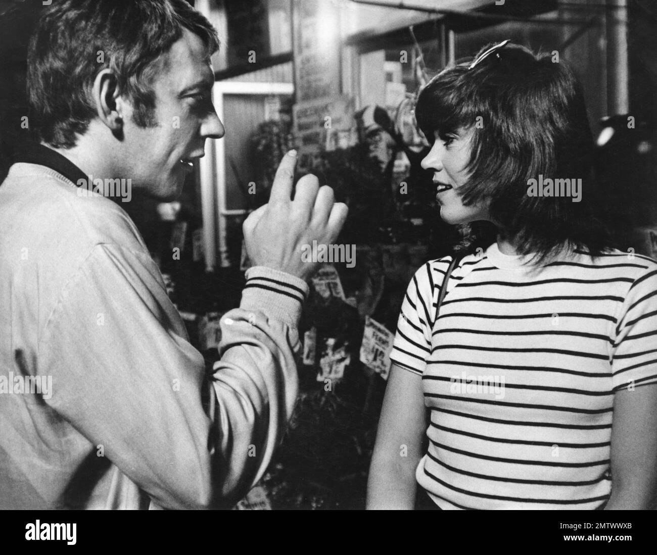 Klute Jahr : 1971 USA Directeur : Alan J. Pakula Donald Sutherland, Jane Fonda Stockfoto