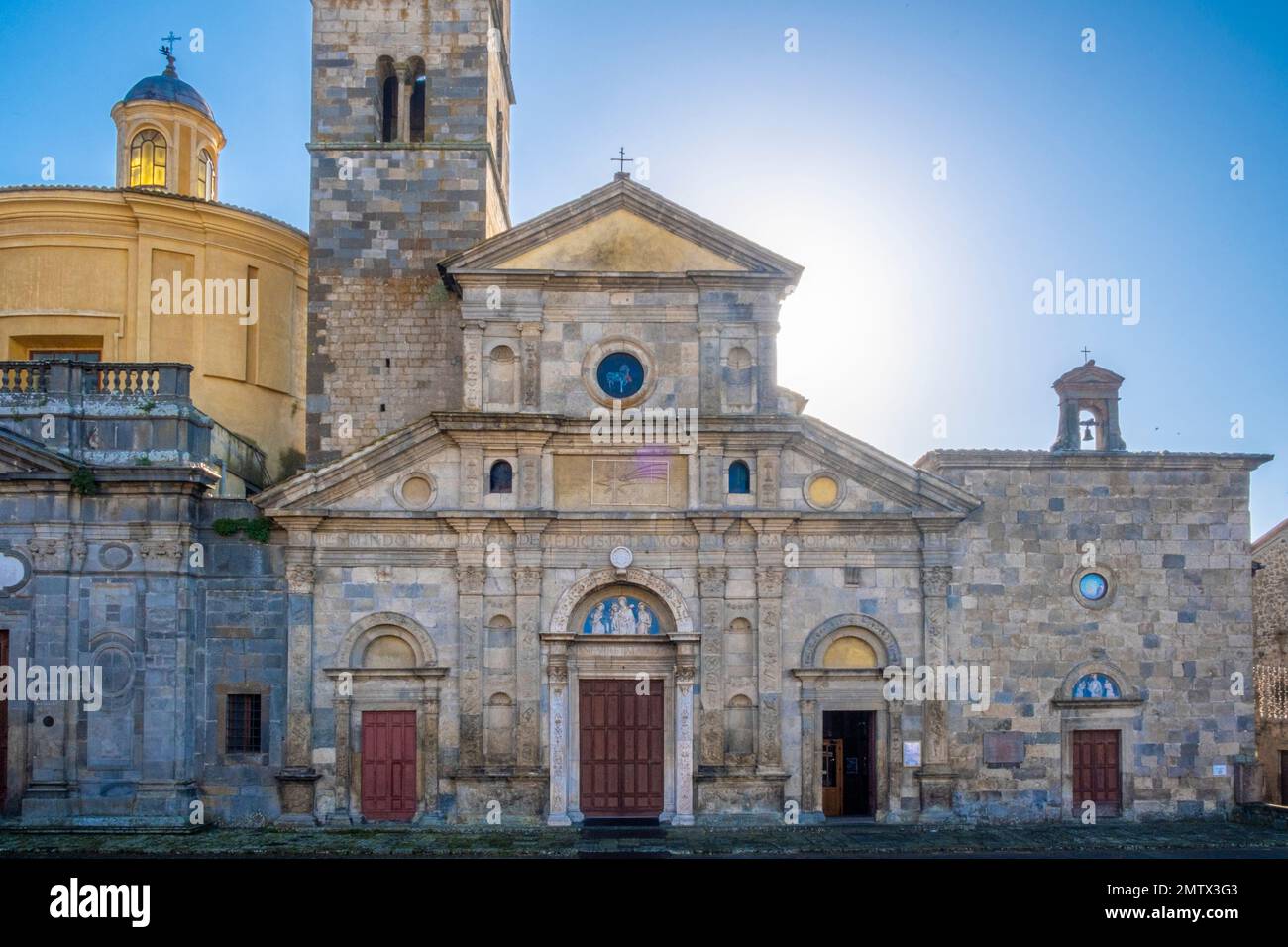 Basilika Santa Cristina. Bolsena, Viterbo, Latium, Italien, Europa. Stockfoto