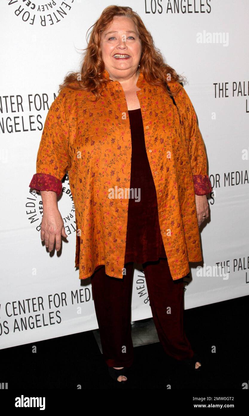 Die Schauspielerin Conchata Ferrell kommt auf dem Paleyfest 2012 für die Two and A Half Men-Podiumsdiskussion im Saban Theatre in Beverly Hills, Kalifornien. 12. März 2012 Stockfoto
