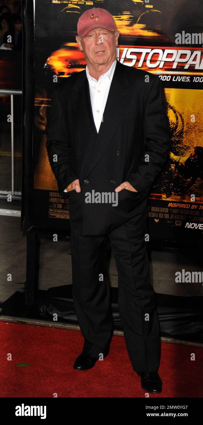 Regisseur Tony Scott bei der Weltpremiere von Tony ScottÕs Action-Thriller „Unstoppable“ im Regency Village Theater in Westwood, Kalifornien. 10/26/10. . Stockfoto