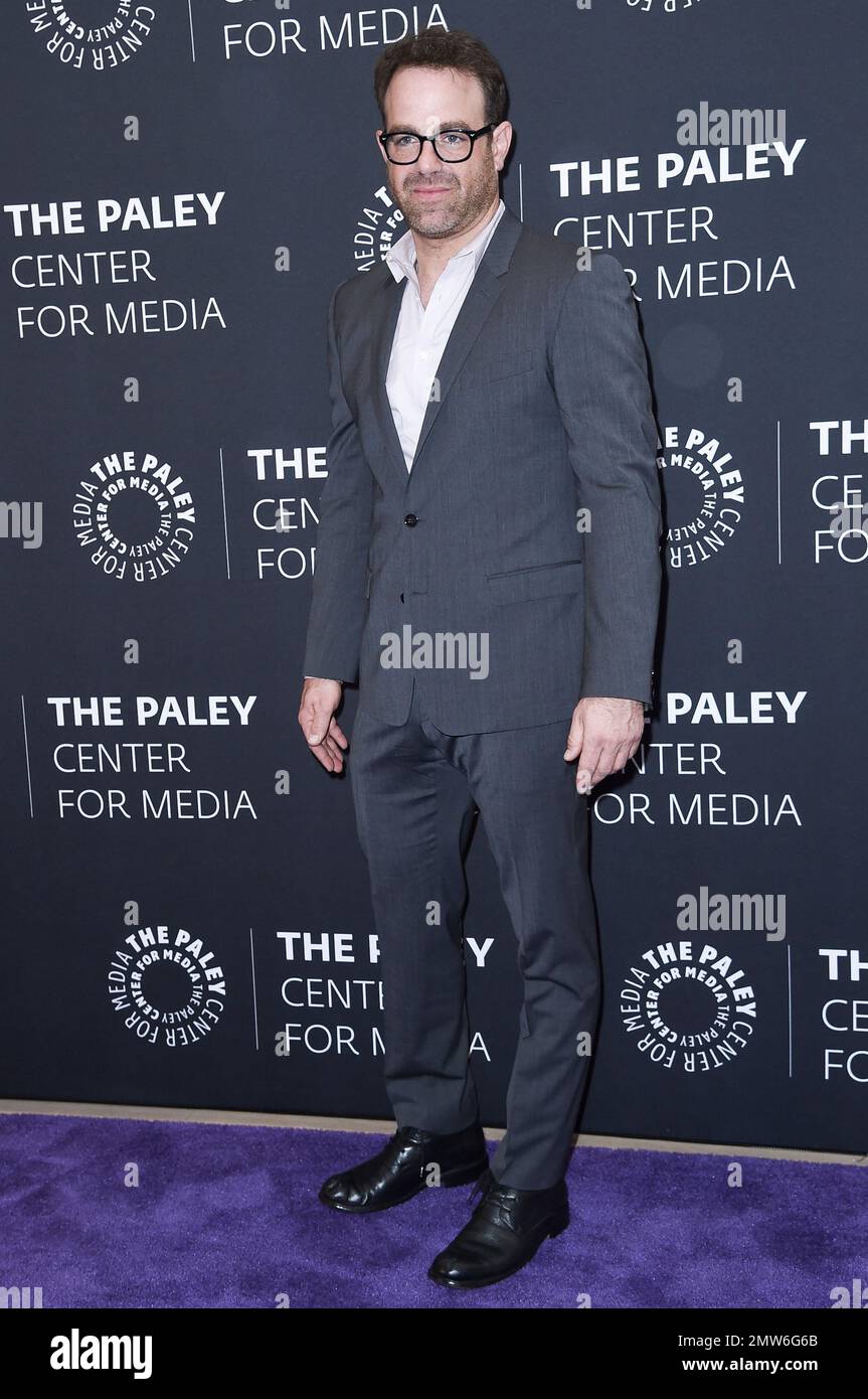 Paul Adelstein attends the Los Angeles special screening of "Prison Break" Season Five on Wednesday, March 29, 2017, in Beverly Hills, Calif. (Photo by Richard Shotwell/Invision/AP) Stockfoto