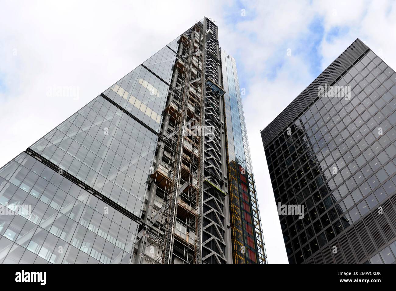 Wolkenkratzer, Banking District, London, England, Großbritannien Stockfoto