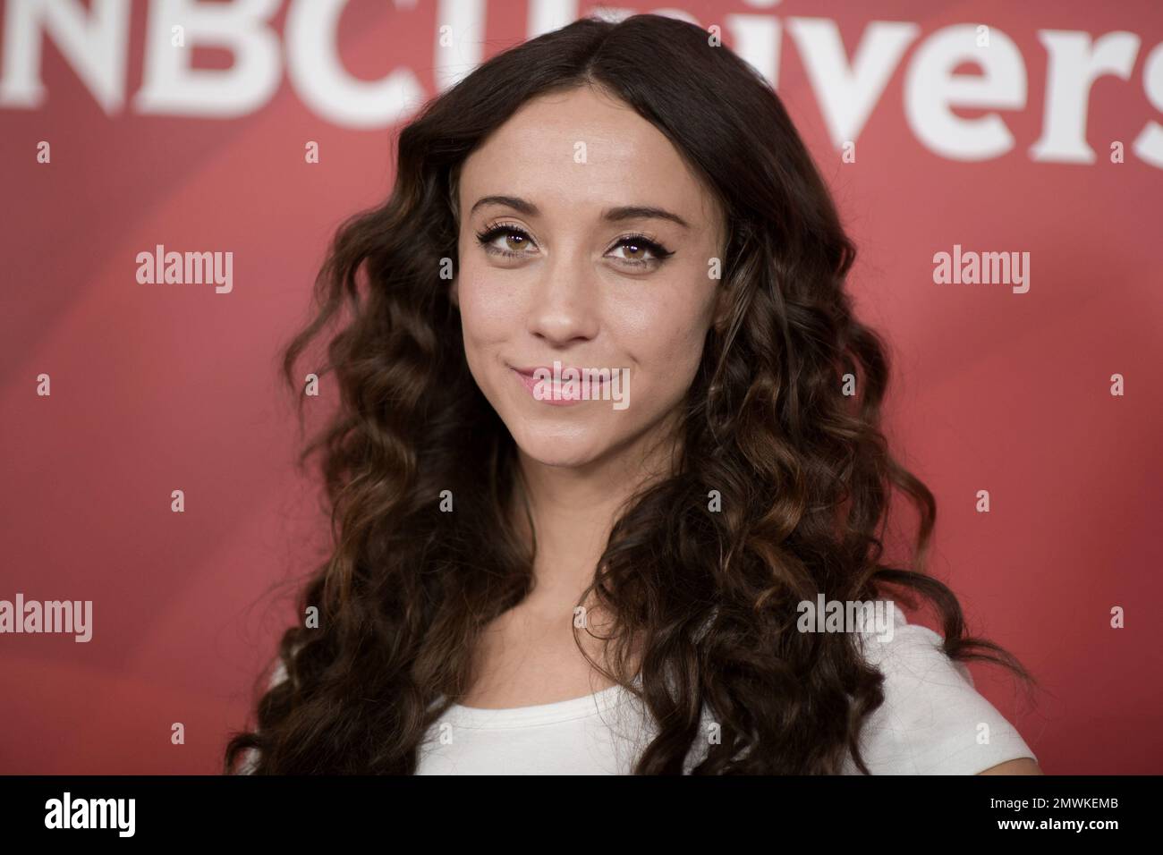Stella Maeve attends the NBCUniversal portion of the 2017 Winter Television Critics Association press tour on Tuesday, Jan. 17, 2017, in Pasadena, Calif. (Photo by Richard Shotwell/Invision/AP) Stockfoto