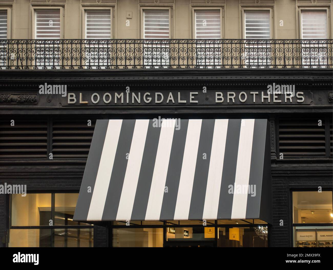 Bloomingdale Kaufhaus an der Upper Eastside von Manhattan New York City Stockfoto