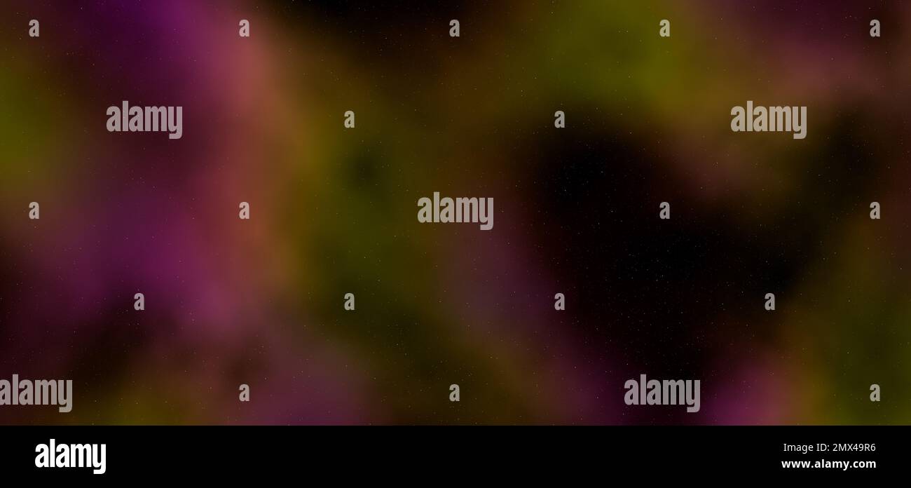Digital gerenderter abstrakter Sternenhintergrund. Stockfoto