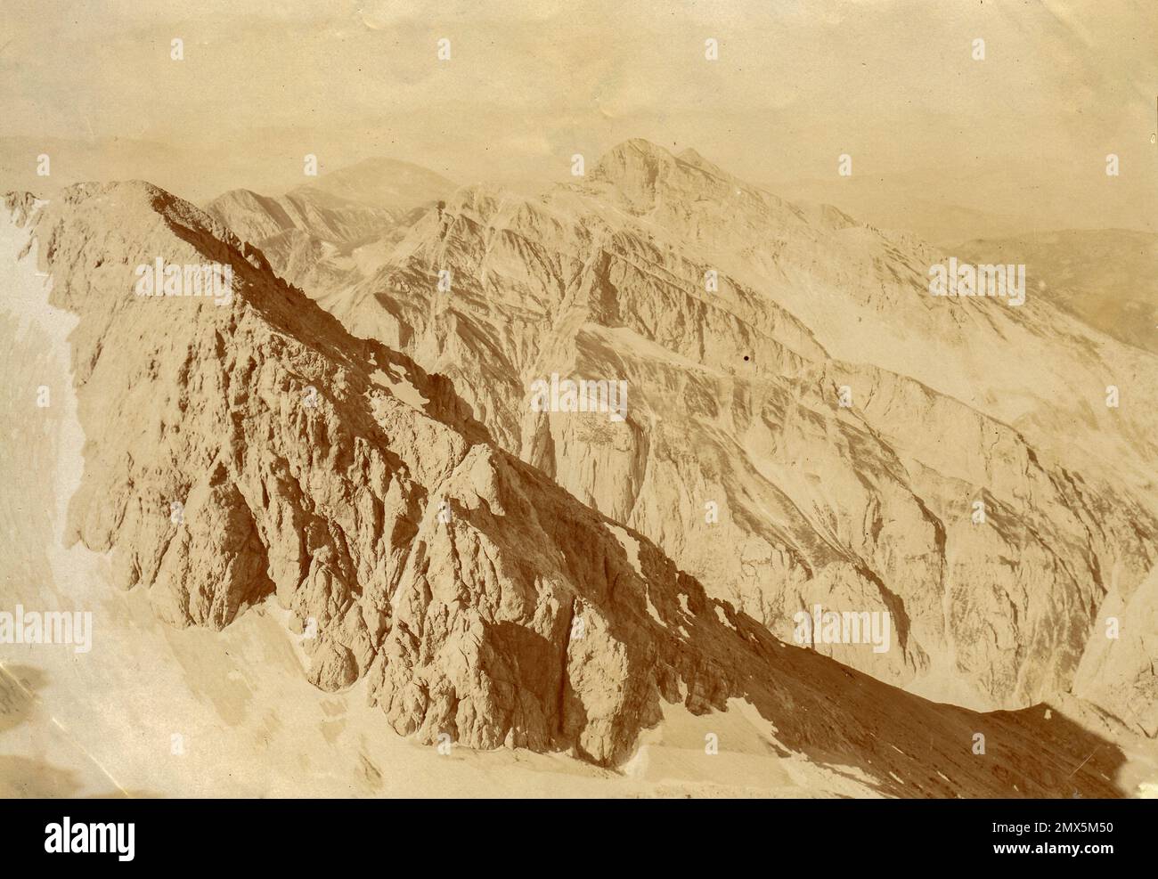 Calderone-Gletscher 1913 Stockfoto