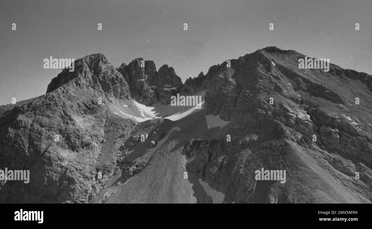 Calderone-Gletscher 1940 Stockfoto