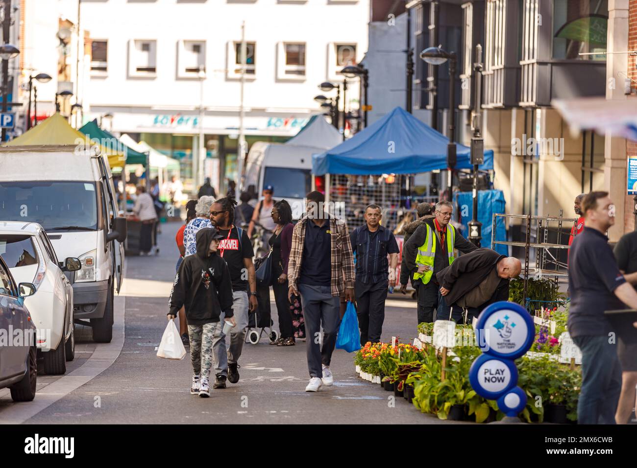 Croydon, London, Fotografie In Der Umgebung Stockfoto