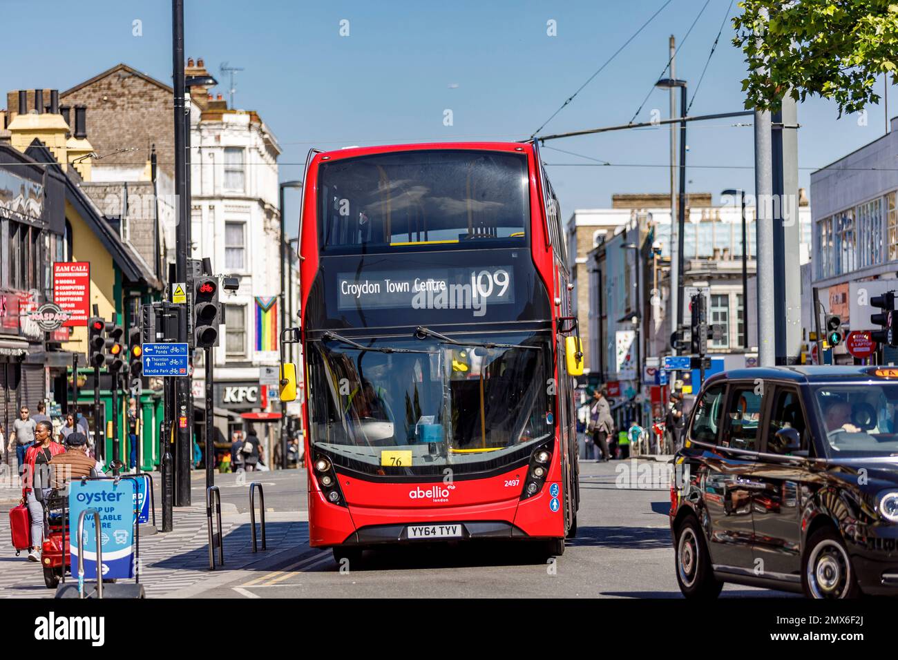 Croydon, London, Fotografie In Der Umgebung Stockfoto