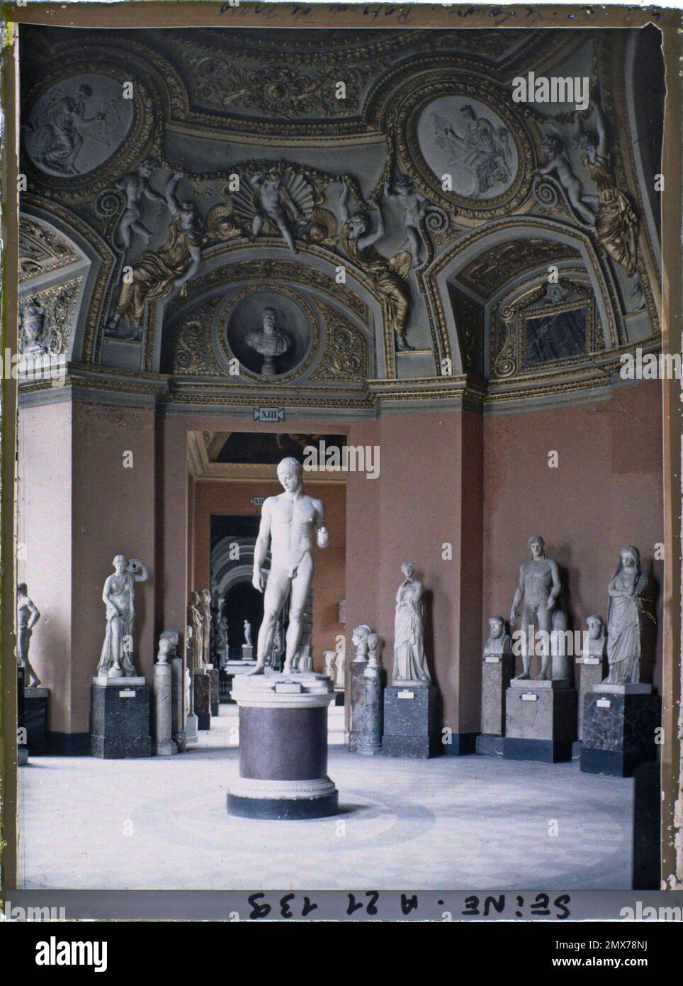 Paris (1. Arr.), Frankreich La Rotonde de Mars, Louvre Museum Stockfoto