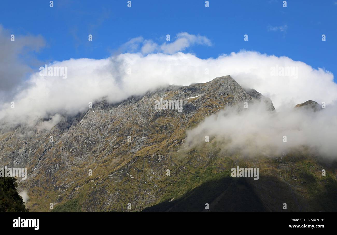 Südalpen - Neuseeland Stockfoto