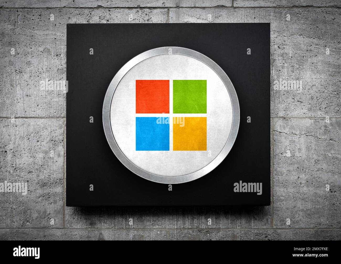 Microsoft-Logo Stockfoto